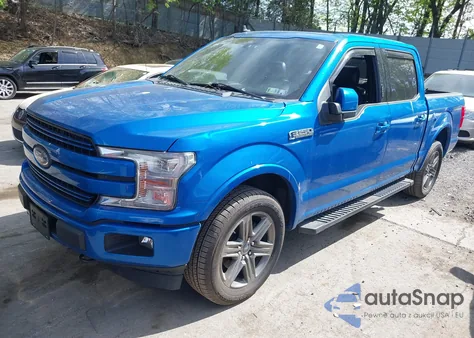 2020 Ford F-150 Lariat from USA, damaged, VIN 1FTEW1EP9LKE89250